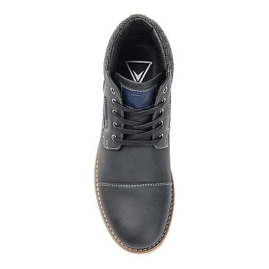 VANCE Jones Men's Cap Toe Ankle Boots