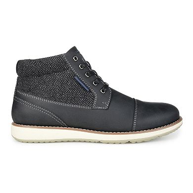 VANCE Jones Men's Cap Toe Ankle Boots