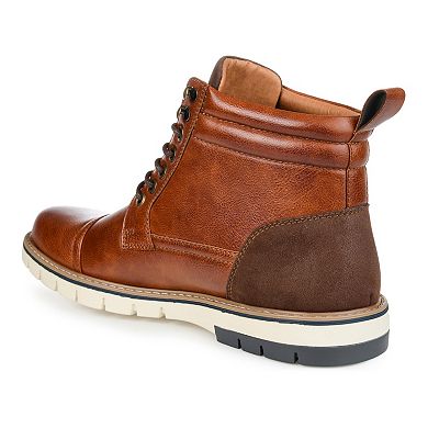 Vance Co. Lucien Men's Cap Toe Ankle Boots