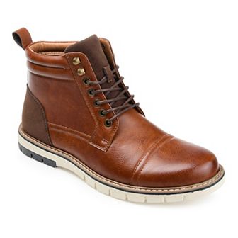 VANCE Lucien Men's Cap Toe Ankle Boots