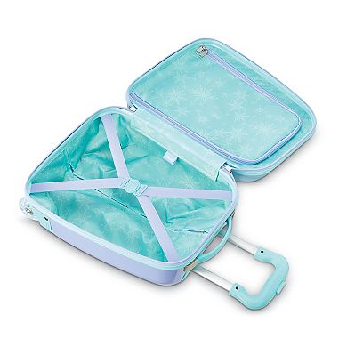 Disney's Frozen 2 Anna and Elsa 18-Inch Hardside Wheeled Carry-On Luggage by American Tourister