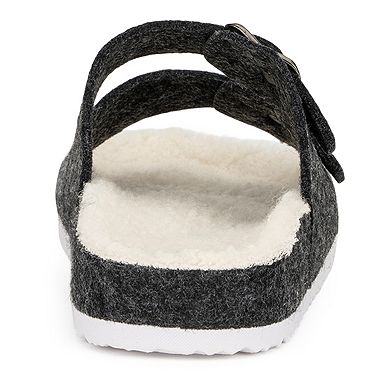 Olivia Miller Talia Women's Sherpa-Lined Sandals