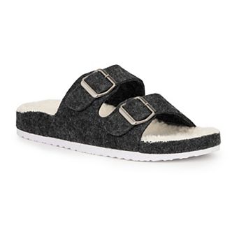 Olivia Miller Talia Women's Sherpa-Lined Sandals
