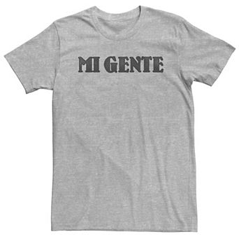 Big & Tall Fifth Sun "Mi Gente" Simple Text Tee