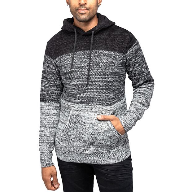 Men s Xray Regular Fit Colorblock Pullover Hooded Sweater