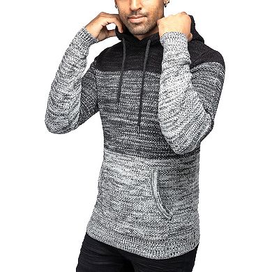Men's Xray Regular-Fit Colorblock Pullover Hooded Sweater
