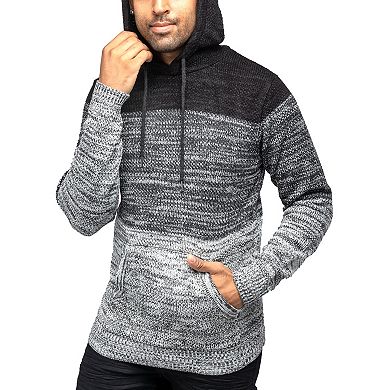 Men's Xray Regular-Fit Colorblock Pullover Hooded Sweater