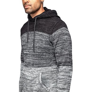 Men's Xray Regular-Fit Colorblock Pullover Hooded Sweater