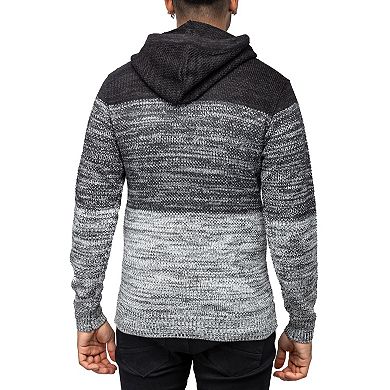 Men's Xray Regular-Fit Colorblock Pullover Hooded Sweater