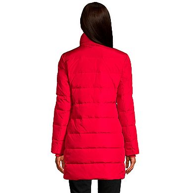 Petite Lands' End Faux-Fur Hood Down Winter Coat