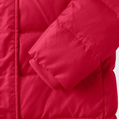 Petite Lands' End Faux-Fur Hood Down Winter Coat