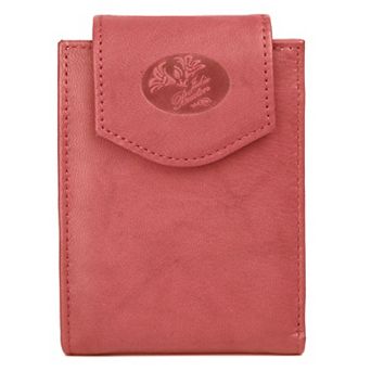 Julia Buxton Heiress Leather Convertible Billfold Wallet