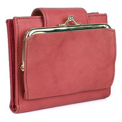 Julia Buxton Heiress Cardex RFID-Blocking Leather Wallet