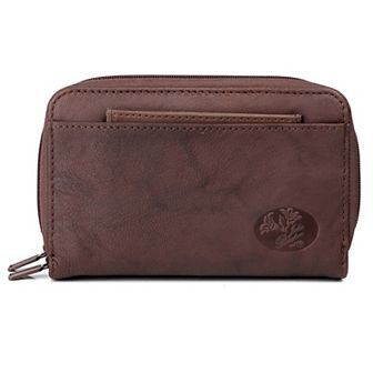 Julia Buxton Heiress RFID-Blocking Leather Double Zip Organizer Wallet