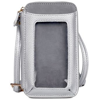 Julia Buxton Everywhere RFID-Blocking Cell Phone Crossbody Bag