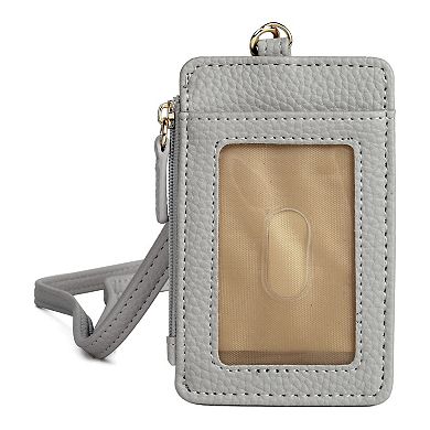 Julia Buxton Pik-Me-Up RFID-Blocking Convertible Lanyard Wallet