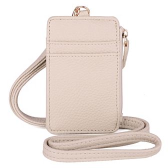 Julia Buxton Pik-Me-Up RFID-Blocking Convertible Lanyard Wallet