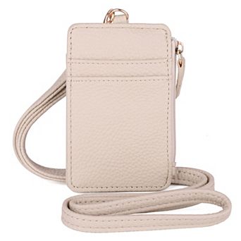Julia Buxton Pik-Me-Up RFID-Blocking Convertible Lanyard Wallet