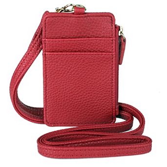 Julia Buxton Pik-Me-Up RFID-Blocking Convertible Lanyard Wallet