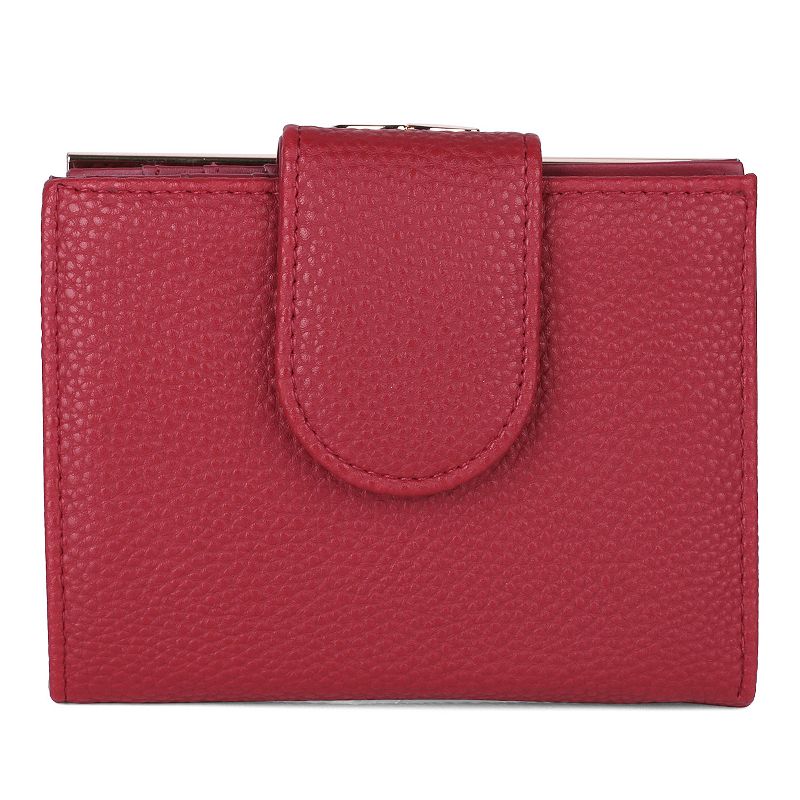 UPC 628210180529 product image for Julia Buxton Lexington RFID-Blocking Wallet, Red | upcitemdb.com