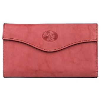 Julia Buxton Heiress RFID-Blocking Leather Organizer Clutch