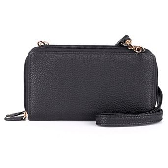 Julia Buxton RFID-Blocking Ultimate Organizer Crossbody Wallet