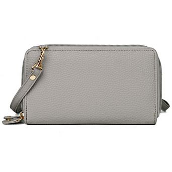 Julia Buxton RFID-Blocking Ultimate Organizer Crossbody Wallet