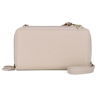 Julia Buxton RFID-Blocking Ultimate Organizer Crossbody Wallet