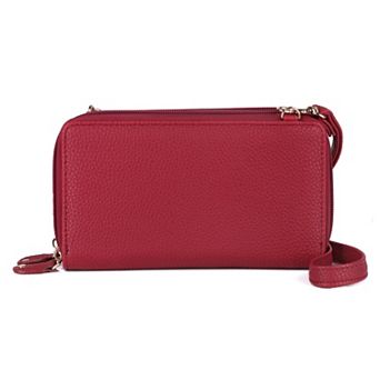 Julia Buxton RFID-Blocking Ultimate Organizer Crossbody Wallet