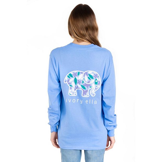 Women's IVORY ELLA Pretty Blooms Long Sleeved T-Shirt