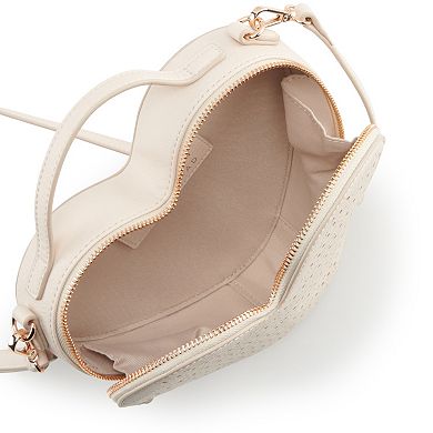 LC Lauren Conrad Love Heart Crossbody Bag