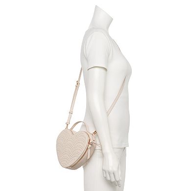 LC Lauren Conrad Love Heart Crossbody Bag