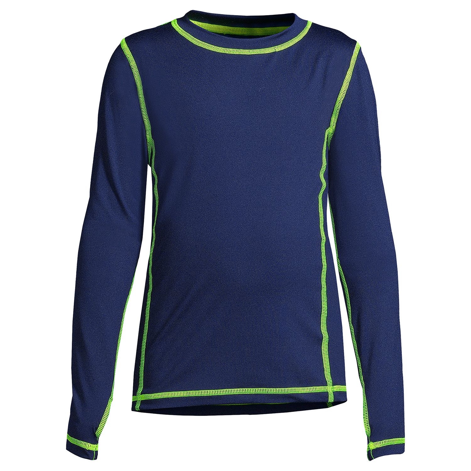Image for Lands' End Boys 2-20 Thermaskin Thermal Base Layer Long Underwear Shirt at Kohl's.