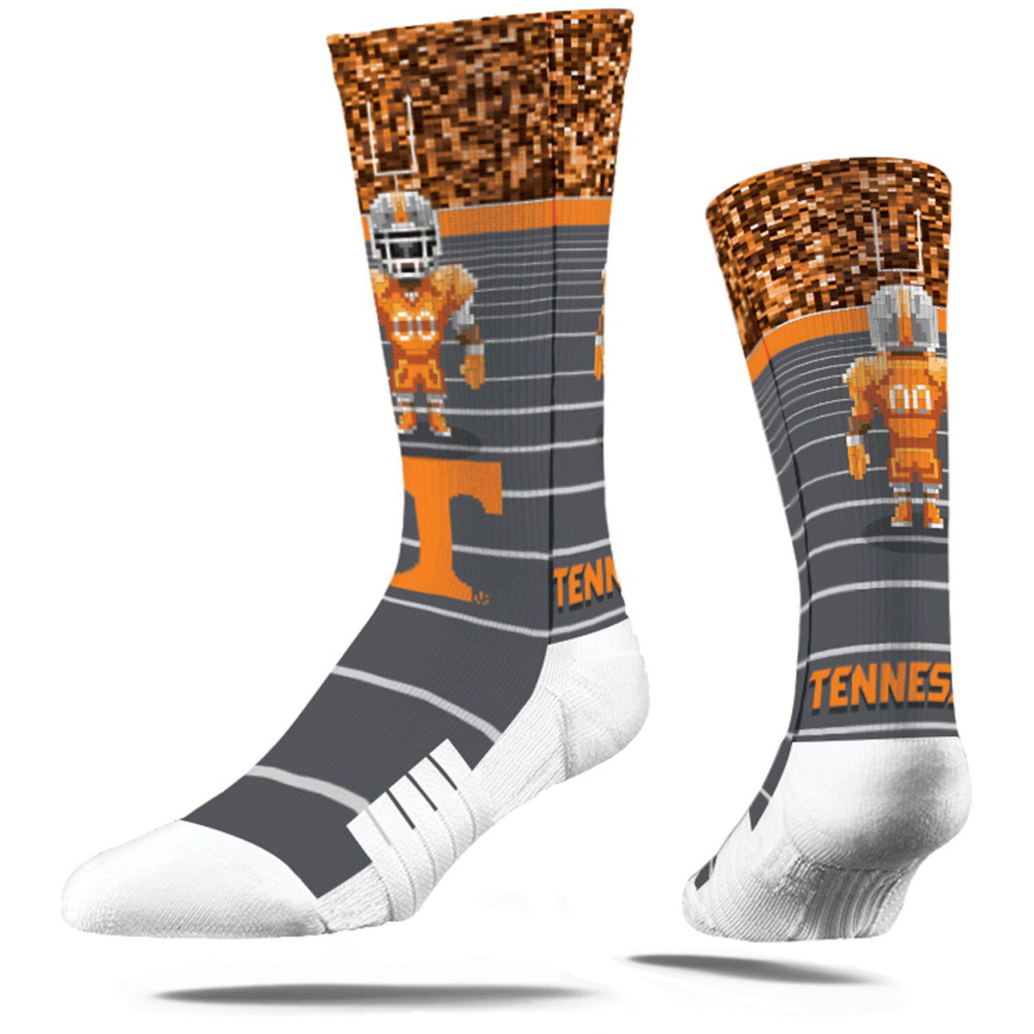 Image for Unbranded Youth Strideline Tennessee Volunteers 8-Bit Crew Socks at Kohl's.