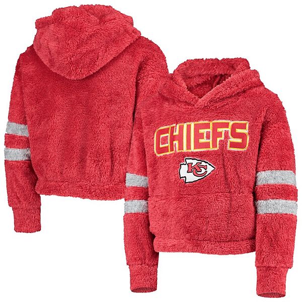 Kansas City Chiefs Zip-Up Sherpa Hoodie - Men's Regular, Best Price and  Reviews