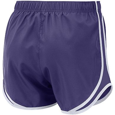 Women's Nike Purple Clemson Tigers Team Tempo Performance Shorts