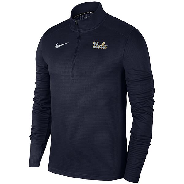 Men's Nike Navy UCLA Bruins Pacer Quarter-Zip Pullover Jacket