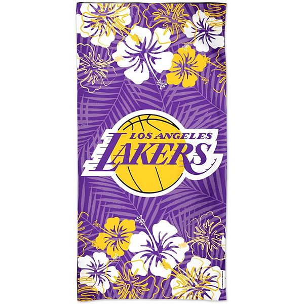 lakers bath towels