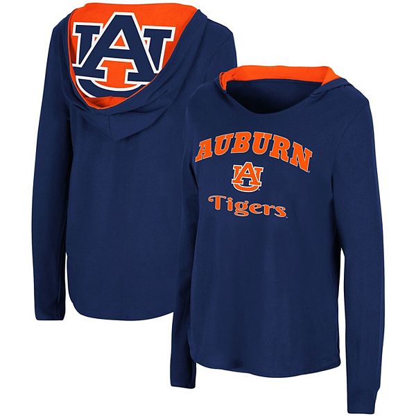 売れ筋商品|||コロシアム カットソー トップス レディース Women's Navy Auburn Tigers Catalina Hoodie Long Sleeve T-shirt Navy 5364670?wid=600&hei=600&