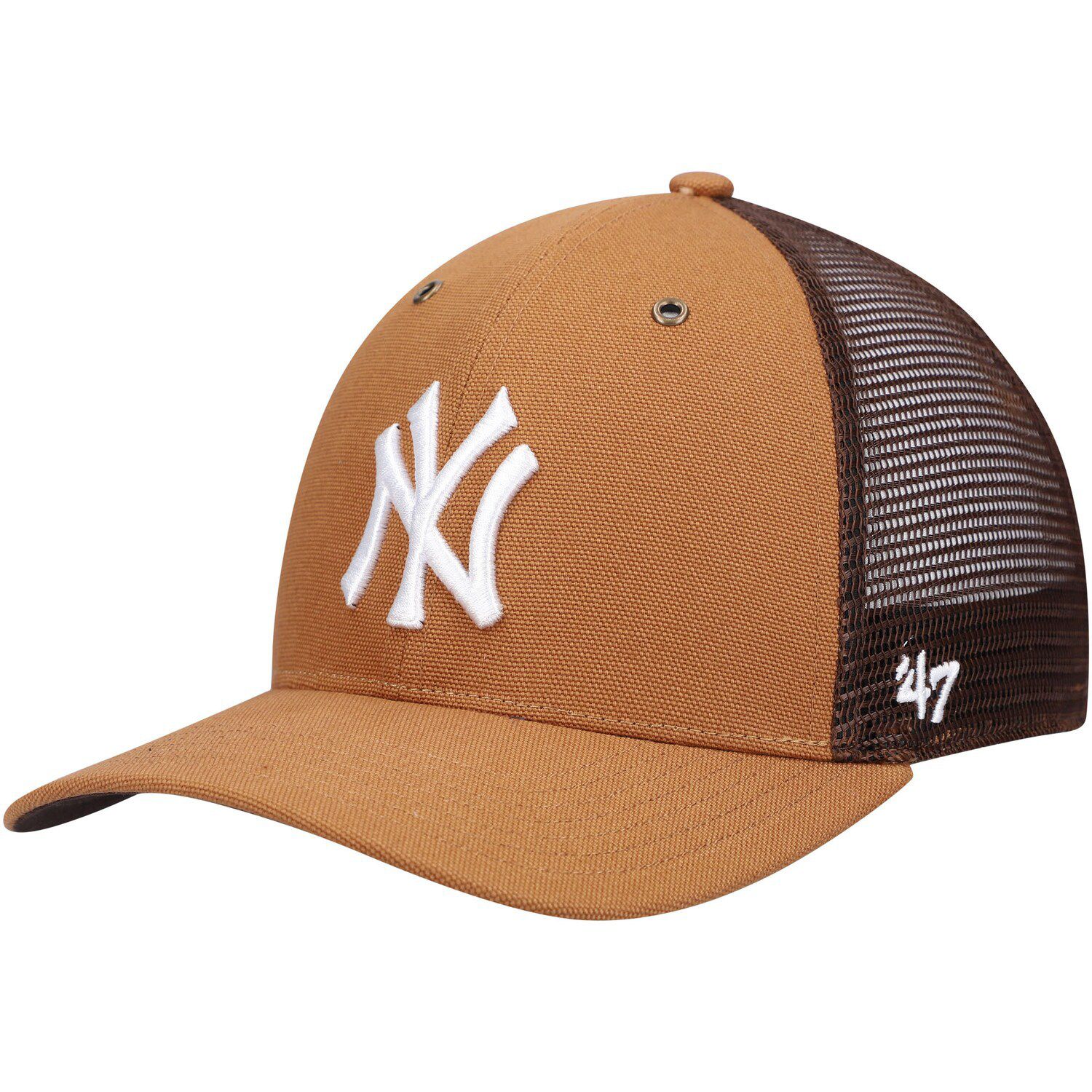 yankee brown hat