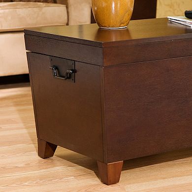 Pyramid Espresso Trunk Coffee Table