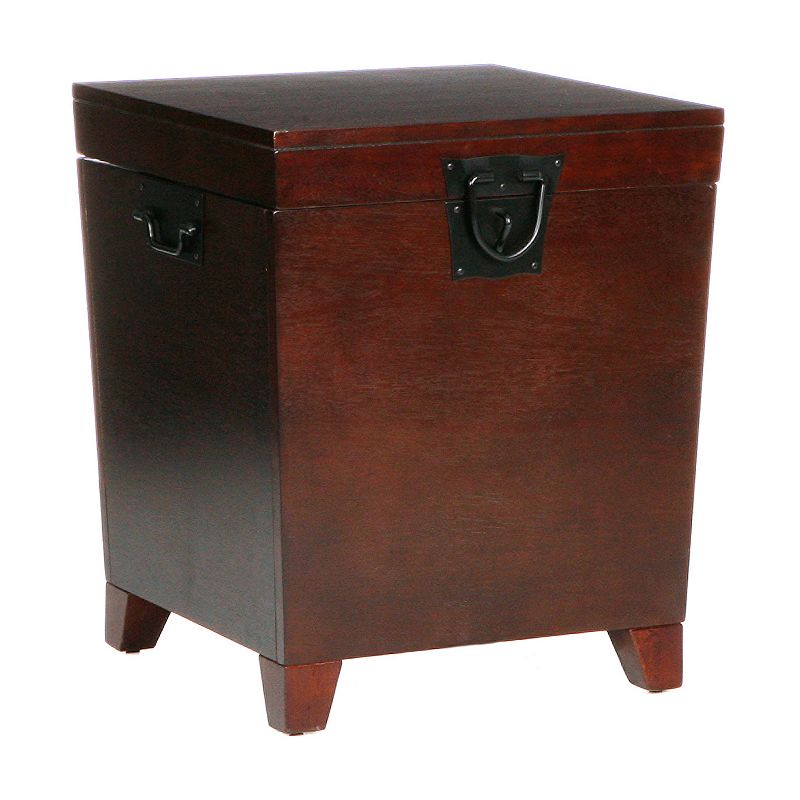 Pyramid Trunk End Table