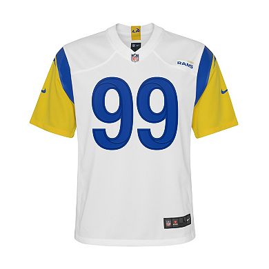 Youth Nike Aaron Donald White Los Angeles Rams Game Jersey