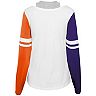 Girls Youth White Clemson Tigers Twofer Long Sleeve T-Shirt