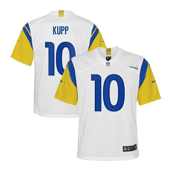 Los Angeles Rams Cooper Kupp Jersey Print Team Color / Large - 27x39 | Sporticulture