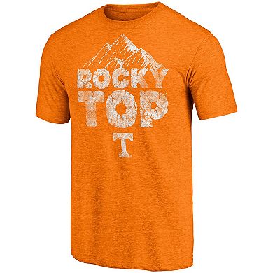 Men's Fanatics Branded Heathered Tennessee Orange Tennessee Volunteers Team Hometown Tri-Blend T-Shirt
