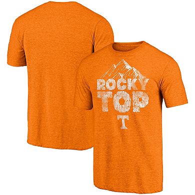 Men's Fanatics Branded Heathered Tennessee Orange Tennessee Volunteers Team Hometown Tri-Blend T-Shirt