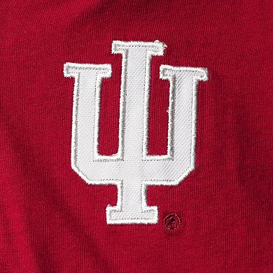 Toddler Colosseum Crimson/Heathered Gray Indiana Hoosiers Poppies Hoodie and Sweatpants Set