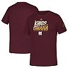 Youth adidas Maroon Mississippi State Bulldogs 2021 NCAA Men's Baseball College World Series Champions Parade T-Shirt
