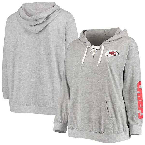 Women's Fanatics Branded Heathered Gray Kansas City Chiefs